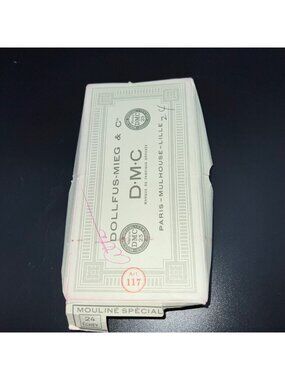 Embroidery Floss DMC Dollfus-Mieg & C Mouliné Spécial24 Skeins Art 117 VTG Box